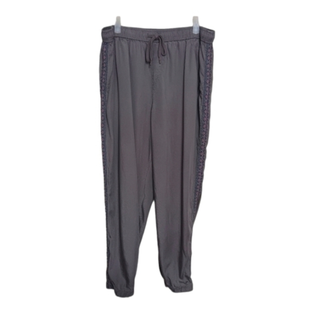 Knox Rose Women's Drawstring Waist Elastic Joggers‎ Lyocell Pockets Size Large